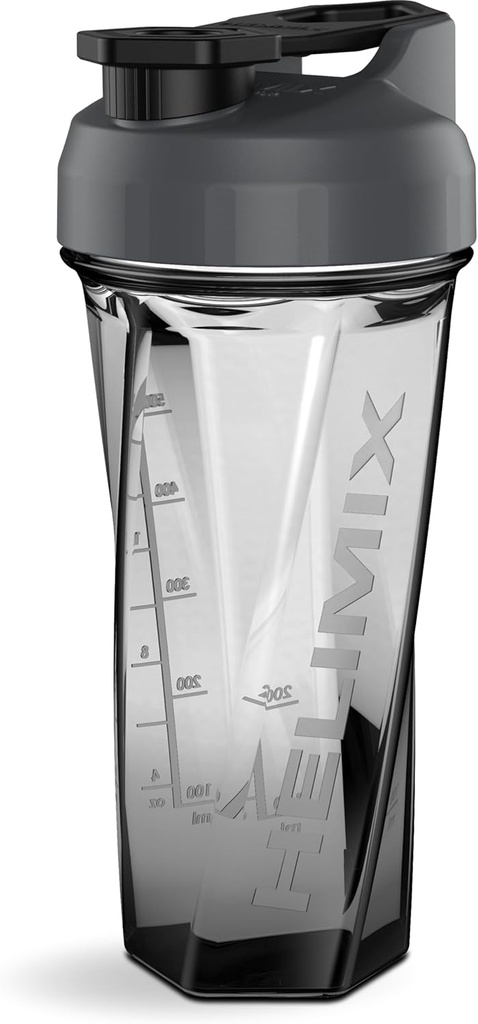 HELIMIX 2.0 Vortex Blender 摇摆瓶 握着最多28oz $Q 无摇摆球 或 Whisk $Q USA 制造 → Portable Pre Workout Whei 蛋白质饮料摇摆杯 → Mixes Cocktails splikes → Top Rack Safe