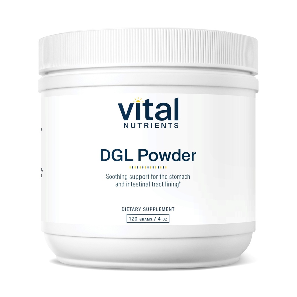 维他命营养素 DGL 粉末 | Vegan DGL Licorice 根提取支持健康胃 Lining 和消化Tract * | Gluten,乳品,大豆自由 | N-GMO | 120g