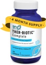 SFI 健康 Klaire Labs Ther-Biotic complete - 男女假致病性增生剂 - 酸性增生剂 - 12种Immune和消化性健康物种 - 25亿 CPU(120 Capsules)
