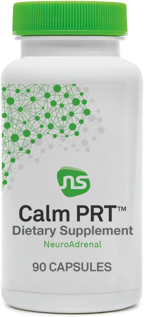 神经科学 Calm PRT - 支持睡眠的Rhodiola Rosea 肾上腺健康补编,Mood,调控压力+帮助减少焦虑 - 与Glycine, Taurine, Cortisol(90 Capsules)的睡眠补编