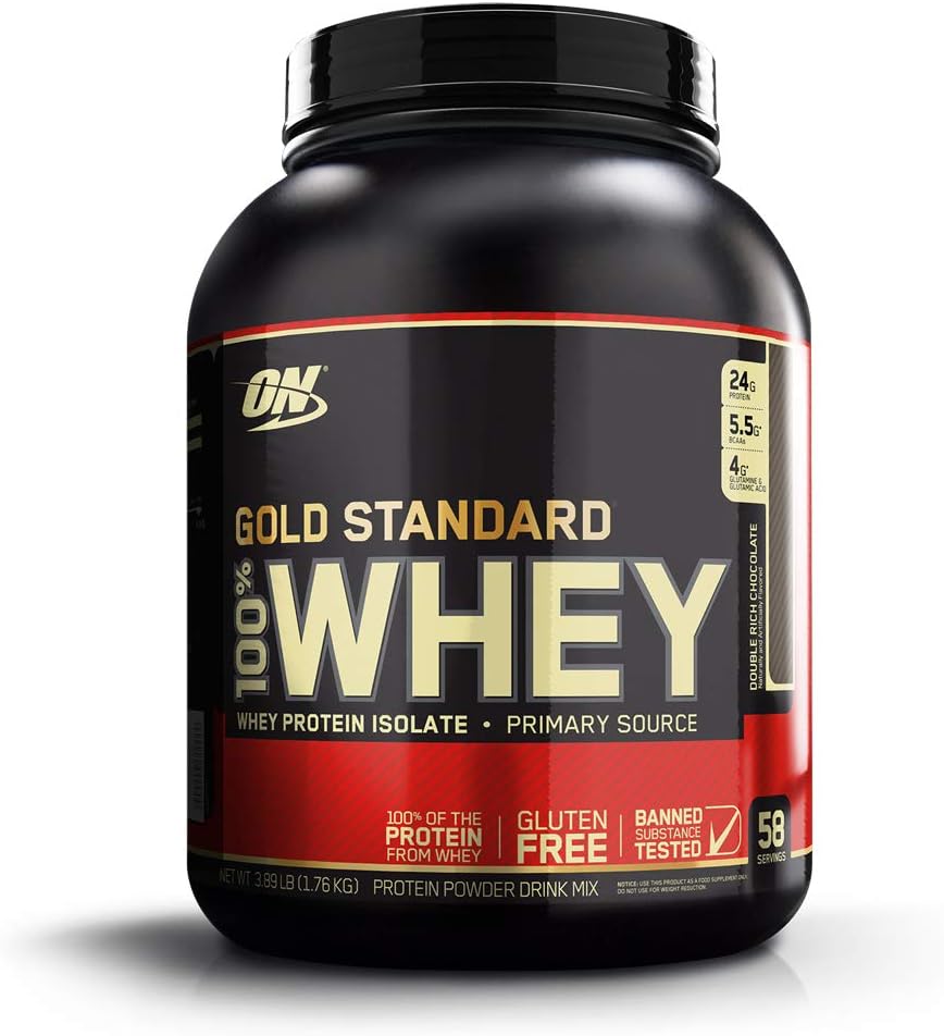 最佳营养 - 100%Whey 黄金标准 Dbl 丰富的巧克力 58 服务