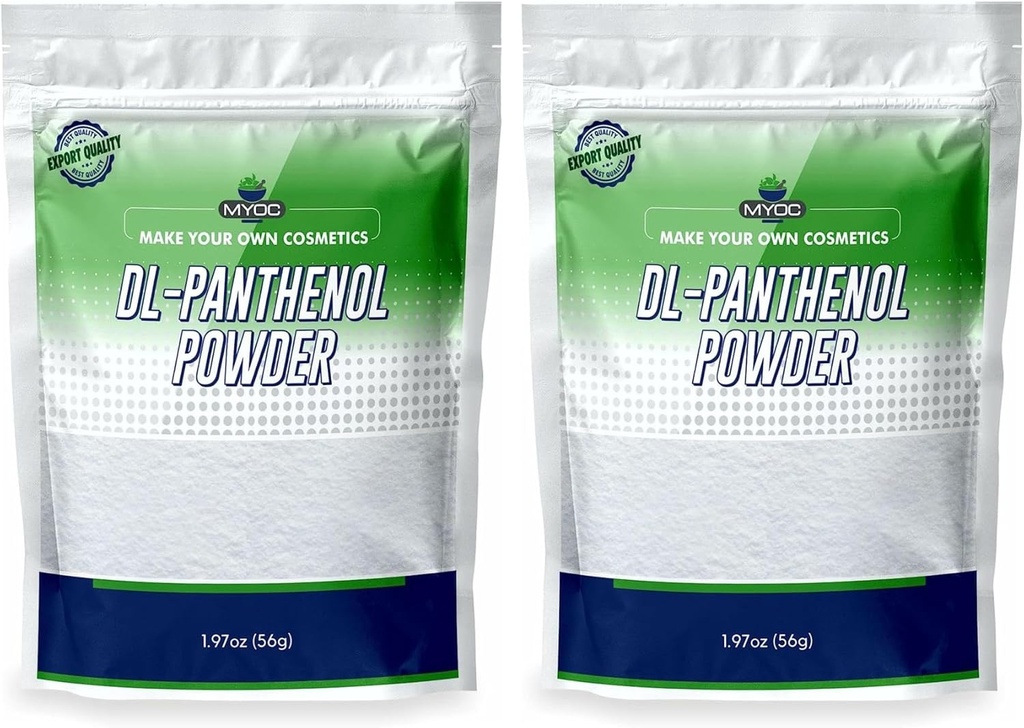 DL-Panthenol 粉末-普罗维塔明 B5 粉末混合剂 - 1.97oz 56gm (Pack of 2)
