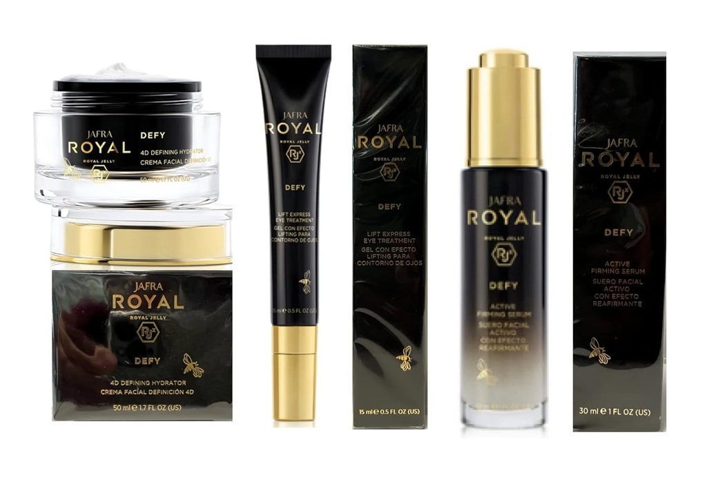Jafra Royal Jelly Defy Trio-4D 防水/主动固液/眼治疗