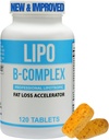Lipo BC, Lipo B-Complex 120 片 - 改进型,同样信任的 Lipo BC 配方 减量 Harsh 化妆品 - 最佳效果的清洁配方. 莱格雷制药公司