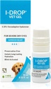 I-DROP Vet Gel: 狗的宠物眼滴 | Lubricate 急性/海森干眼 | 高级慰藉 | Long-Lasting Relief | 需要的应用较少,0.30% Hyaluronan | 多剂量瓶 | 1瓶 10毫升