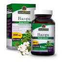 自然之答 Bacopa Monnieri 标准化蔬菜 Capsules 500mg, 90-Count QQ促进认知功能 QQ 精神清晰度支持 QQ 改进清晰度和焦点