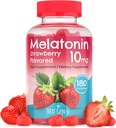 NGU Next Gen U - Melatonin Gummys - 10 mg 膳食补充 - 草莓火焰 - 180 Vegan Gummys