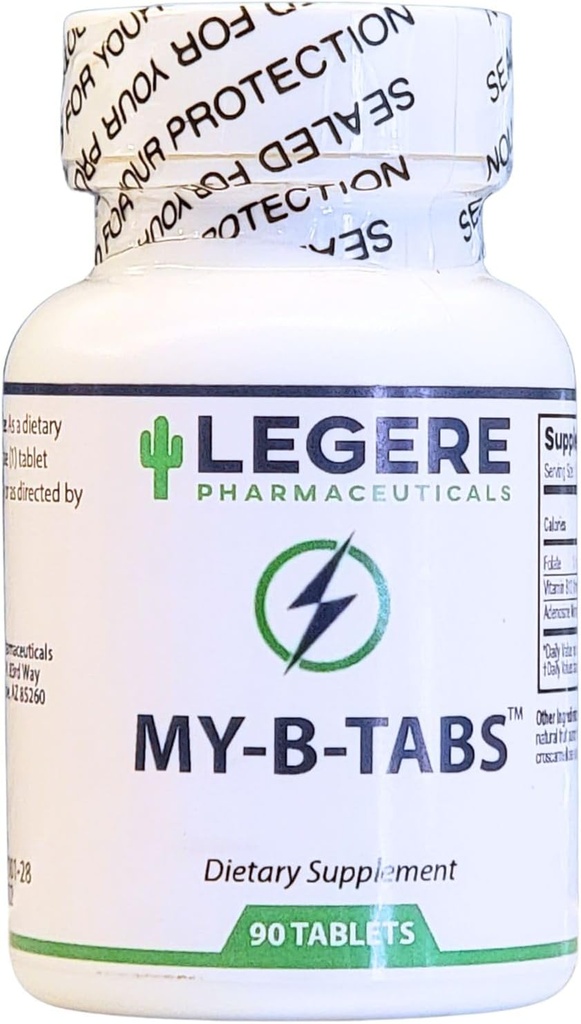 我的B Tabs 副语言水果冲刺 90块牌匾 由 Legere 制药公司制作