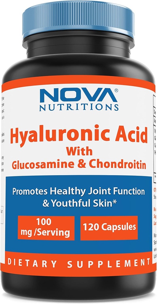 新营养素 Hyaluronic Acid 100mg/service - 推广青春皮肤与健康联合功能 120帽