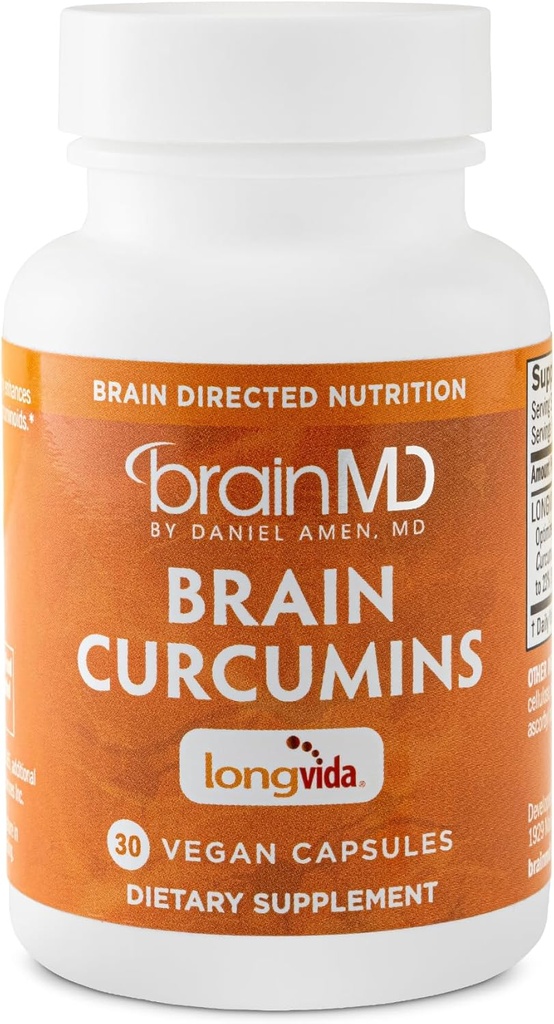 BRAINMD 大脑曲霉素 - 30 Vegan Capsules - 与龙维达曲霉素 - Gluten Free - 30 services