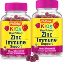 (原始内容存档于2018-03-29) (中文(简体) ). Wellyeah Zinc for Kids 25mg Gummys - Immune System and Antioxidant Support - 皮肤健康,最大强力儿童 Zinc 补充 Immune Booster Gummy - GMO - Free, Vegan - 60 Gummys (2)
