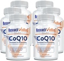 校准CoQ10-100%纯度超强300mg CoQ10 – 提高生物丙烯的吸收和生物利用率-促进抗氧化剂水平,改善心血管健康,360 Vegan Capsules