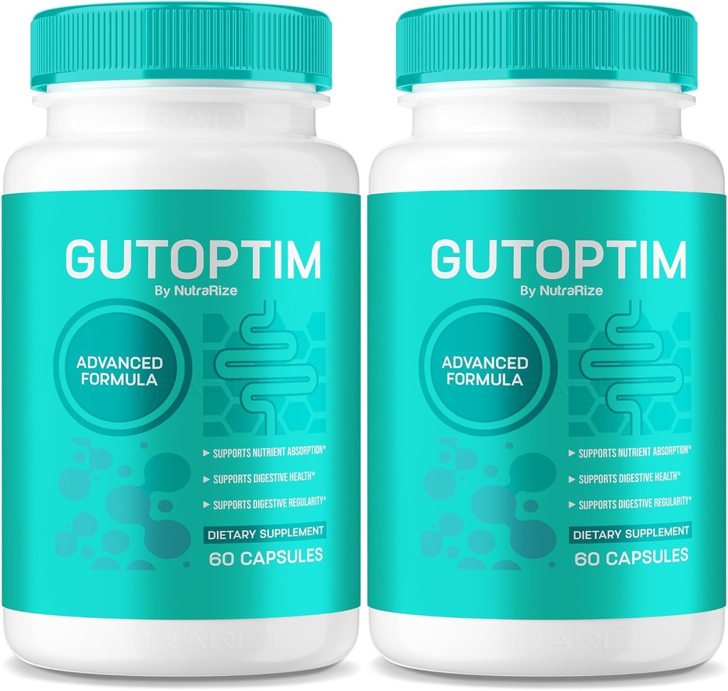 (2 pack) GutOptim Vitamin, Gut Health的高级公式 Capsules, GutOptim All Natural Supplement for Digestive Wellness, Extra Political Formulament, Gut Opt Optim Reviews (120 Capsules) (中文(简体) ).