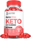 Keto Bits Keto ACV Gummys Extreme 2000MG Keto Bites Keto Gummys 苹果苹果苹果苹果醋 配以石榴甜甜甜甜甜菜 B12 Vegan Non GMO 60 Gummys 配制.
