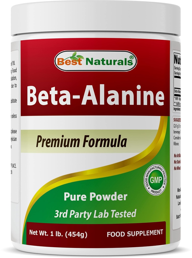 Best Naturals Beta Alanine Pure Powder 1 英镑(1磅(一袋))
