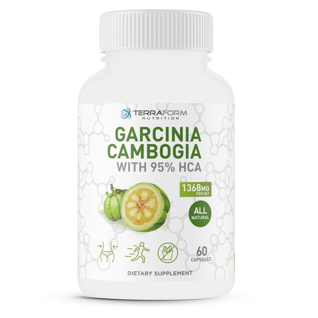 100%纯Garcinia Cambogia 提取 — — 95% 自然 HCA 1368mg / 服务 — — 快速体重损失支持,全自然抑制剂 — — 男女 — 30名服务