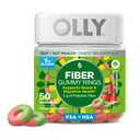 OLLY Fiber Gummy Rings, 5g FOS Prebiotive Fiber, 消化健康补编, * 草莓西瓜裂, 25日供应-50计