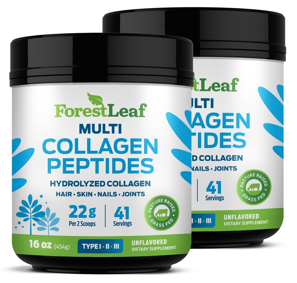柯拉根粉末不味 - 水解柯拉根蛋白粉 型号1,2 & 3 - 草药 Keto Colagen Power for Men & Men - 重要发型,皮肤,钉子,关节,恢复,11g per service
