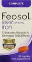 Feosol 完成 Bifera, 30 计数(包2)
