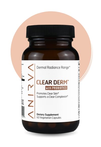 成人用锌和普生素补充清皮肤 – 支持Hormonal Acne, Breakout & Rosacea – Acne Pills for Clearer Complexion – Anirva ClearDerm