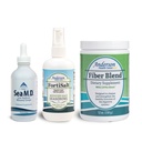极端健康助推箱( Trace Minerals Drops, Low Sodium Fortisalt & Fiber Blend)