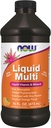 Now Foods Supplements, Liquid multi, Tropical Orange Flavor, 快速吸附, 加上添加的 Phytonutrients, 16-Ounce( 16-Ounce) 食品补充, 液体多, 热带橙色 Flavor, 快速吸附, 添加的 Phytonutrients, 16-Ounce