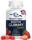 Bariatric专家 Biotin Vitamin – 成人后Bariatric外科快速移动饮食补充,90个计数