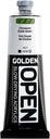 由GOLDEN、氧化铬绿色、5伏兹管、专业丙烯油画、不透明而开口