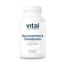 关键营养素 Glucosamine & Chondroitin 健康卡通、流动和联合支助补编 + Gluten、乳制品、大豆自由 + N-GMO + 120 Capsules