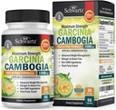 Garcinia Cambogia 体重损失药片 - 1500mg HCA 纯吸附剂 - 快速代理 Appetite 抑制剂 - 肥肉燃烧器 男女帮助减肥 - 碳阻塞剂 代谢药片 - 90 Capsules