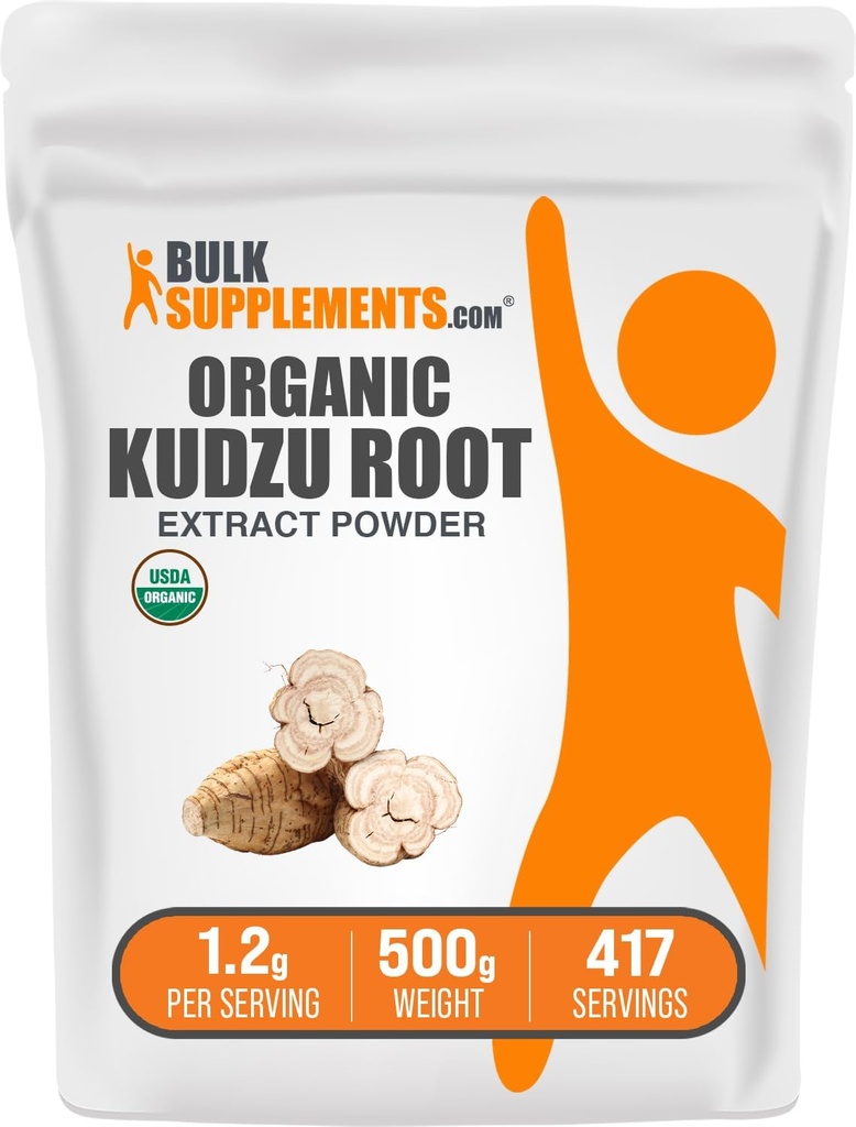 Bulk Supposes.com 有机库德祖根提取粉末 - 库德祖根添加粉末,草药补充剂 - Gluten Free, 1.2g per service, 500g (1.1磅) (Pack of 1)