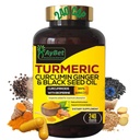 世界第1期. Turmeric Curcumin Ginger & Black Seed Oil, 240 Caps, 2250mg, 95% Curcuminoids, BioPerin 添加剂, 外加力,有机,Halal, Vegan, 支持免疫系统, 抗氧化剂, 联合支持