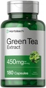Horbäach Green Tea Extracts Capsules 450mg | 180 Counter | 草药补充 | Non-GMO 和 Gluten Free