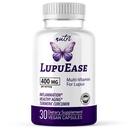 Nature's Fusions LupuEase Lupus Relief Products 多种维生素补充剂 - 维生素C, D3, E, B12, Turmeric Crucumin 提取剂 (std.95% crucuminoids) - Omega 3 Fatty Acids - 30日供应 - 400mg