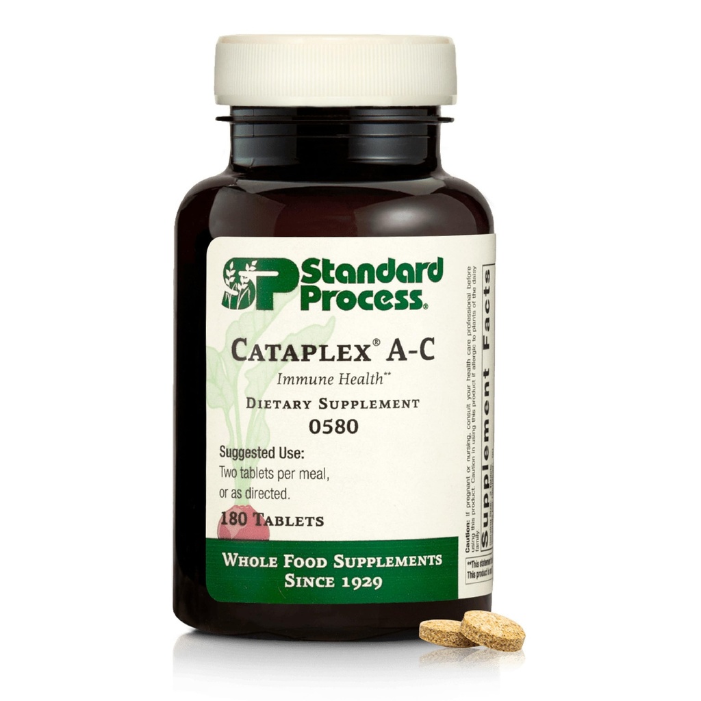 Standard Process Cataplex A-C, Immune & Cell Support, 180 Tablets