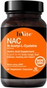 请健康 N-乙酰基 Cysteine (NAC) - 支持肝脏和脑部健康 - 供应 氨基酸 L-Cysteine 和一种前体到Tripeptide Glutatithione - 60 植物卡普尔 (2-Pack)