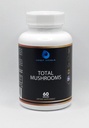 总蘑菇 Capsule补充剂,1330 mg - 蘑菇脑补充剂,配有Cordyceps,Reishi Mushroom,Shiitake,Lions Mane - 改进焦点,艾滋病消化,精神清晰,豁免-60个计数