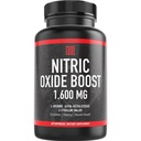 Nitric Oxide 助推器, 1600mg Extra streng L-Arginine, Citrulline Malate, 和 Alpha-Ketoglutarate (60 count, 1瓶)