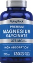 Pipping Rock Magnesium Glycinate QQ375mg 130 Counter & Premium & High Absociation QQ快速释放软胶 QXN-GMO & Gluten Free Federal Federal 配方 页面存档备份,存于互联网档案馆,存于互联网档案馆