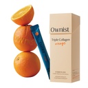 Ownist 三叠纪液体包 On-the-Go - 含水解水的海洋凝血剂,埃拉斯丁,Hyaluronic Acid 和维生素用于健康皮肤 - Orange Flavor - 14个个人棒包