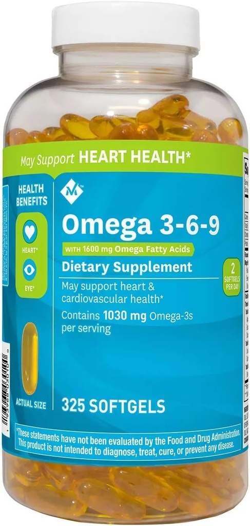 成员 Mark Omega 3-6-9 膳食补编(325 Counter)