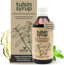 AKSHAR Ayurveda - Tulsin Syrup, 天然咳嗽糖浆加Licorice, Ginger, Turmeric, Basil, Malabar Nut - 呼吸性肺部健康补充剂, Mucus Relief & Brunchial Wellness Syrup (6.8 fl oz)