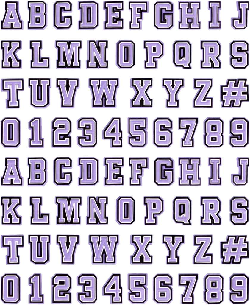 74 Pack 字母装饰魅力 0-9# 数字,字母ABC-Z字符,体育家装饰 DIY 男孩女孩 男子和成人