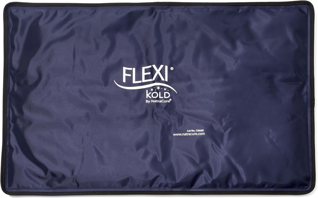 FlexiKold Extra Gel Soft Flexive Ice Pack for Injury – Ice 压缩机,冰板, & Flat Ice Crap for Post Surgery for Injuder, HIPS & Full Back – XL – 超大尺寸 13" x 21.5".
