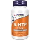 现在食品补充品,5-HTP(5-羟基tryptophan) 50毫克,神经递质支持*,90Veg Capsules
