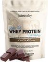 Paleovalley 100% Grassed Whey蛋白粉加Colostrum,13g蛋白,巧克力,肌肉建筑,免疫支持,Gut健康