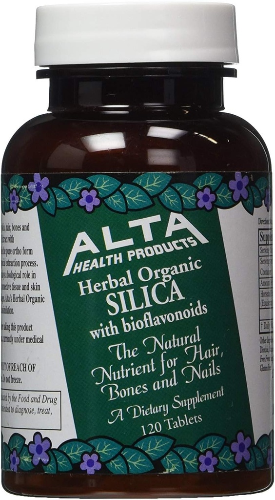 含有生物氟化物的Alta保健产品Silica -- -- 120片,包装3件