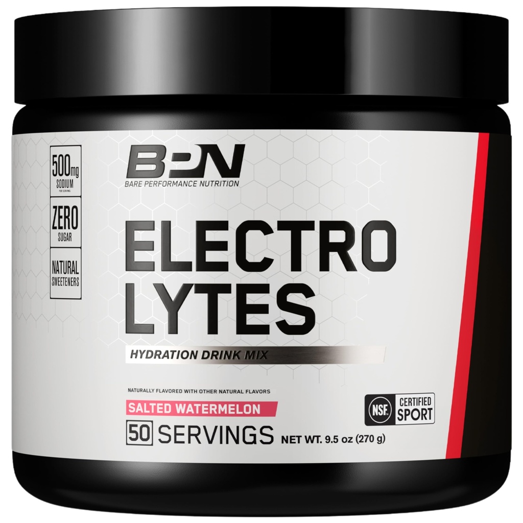 (原始内容存档于2019-09-26) (英语). Bere Performation Nution BPN Electrolytes Hydrop Hydrop Mix 无糖电解粉 | 500mg Sodium perferent sweeted |盐西瓜 50 services
