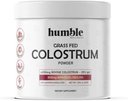 Humble Grass Fed Colostrum Powder - Grass Fed - 高IgG含量 - 4000mg Bovine Colostrum - 20% IgG - Gut Health - 发型生长,Beoth和豁免 - 30 服务