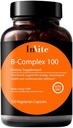 Invite Health B-Complex 100 - Supports Mood, Energy, Immune Health & Overall Wellness - 100 Day Supply - 100 Vegetarian Capsules